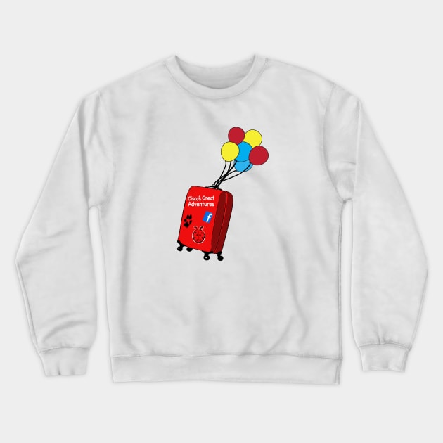 Cisco's Great Adventures Crewneck Sweatshirt by Awesome AG Designs